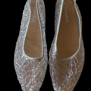 Brand New Silver Womans Shoes